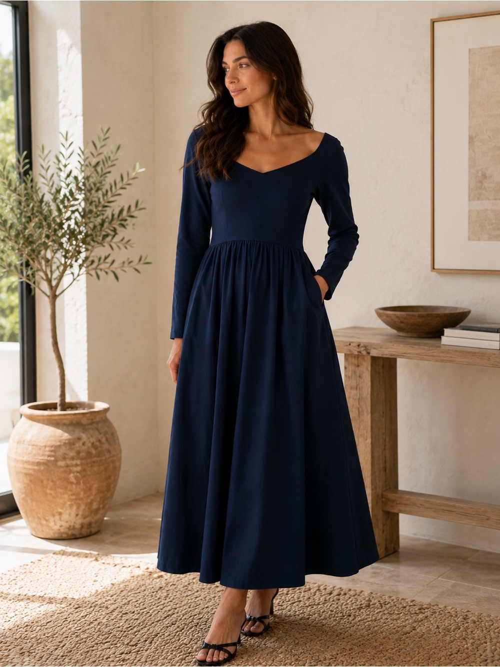 TUCKERNUCK Navy Clea Dress